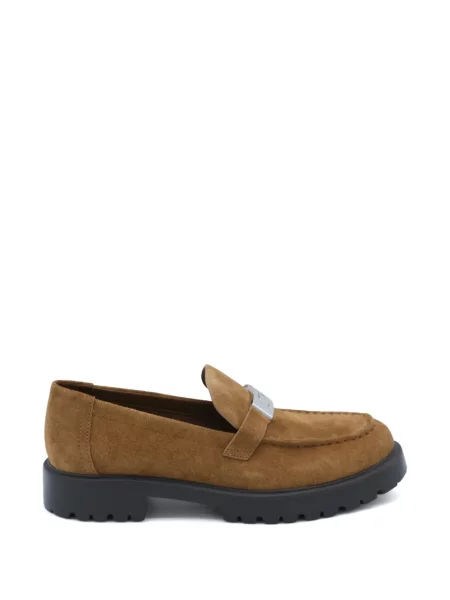 Pantofi loafer Tory Burch maro