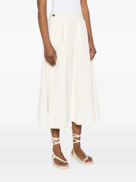 Fustă midi Brunello Cucinelli în linie A