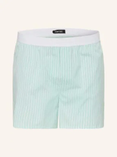 Tom Ford Boxerky Web mátová bílá