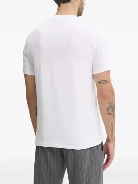 Tricou Karl Lagerfeld cu autograf alb