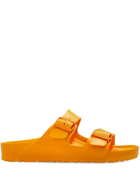 Sandale Birkenstock cu cataramă portocaliu