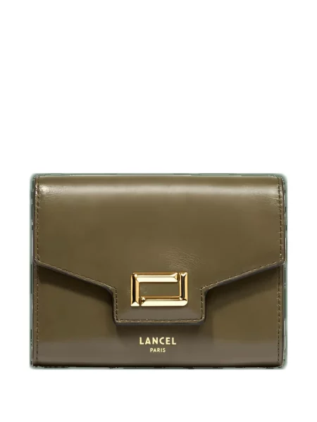 Portofel Lancel din piele verde