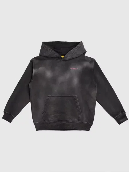 Детское худи Off-white серое