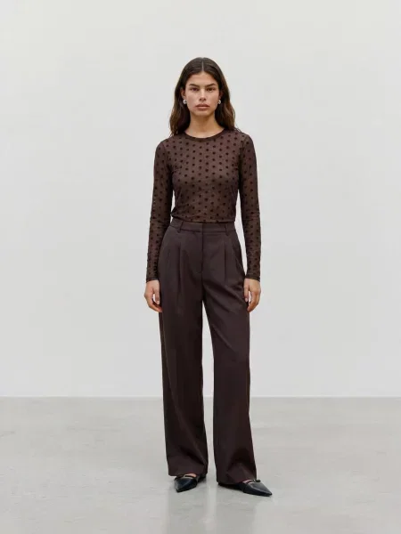 VERO MODA Top VMLova maro negru