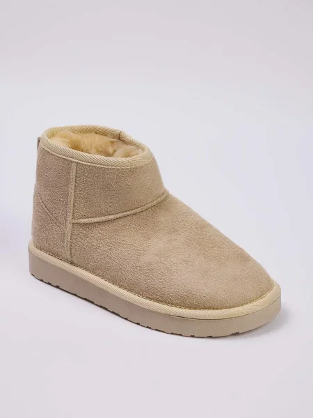 Trendyol Botine nisipiu