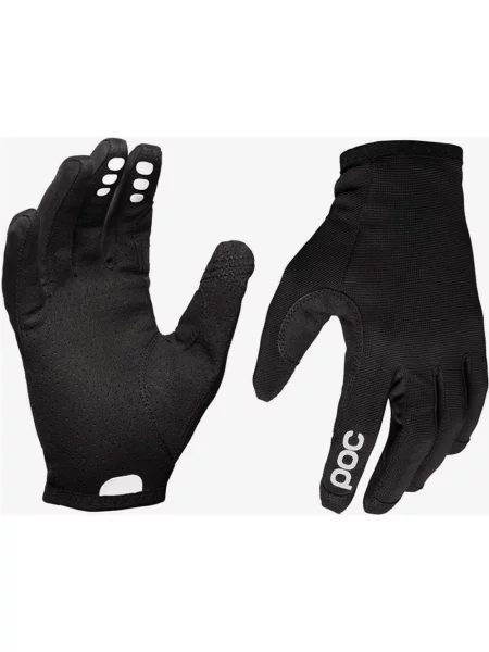 Długie rękawiczki POC Resistance Enduro czarno-biały XS białe