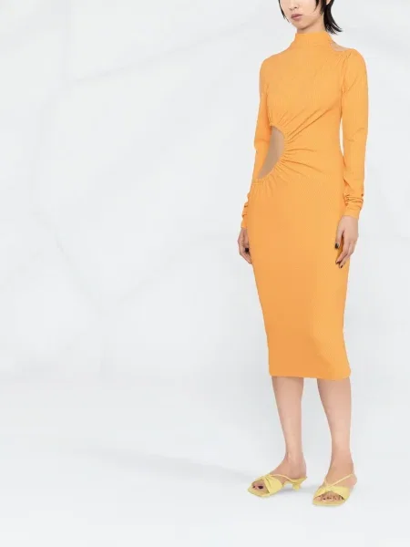 Rochie Rotate Birger Christensen de costum portocaliu