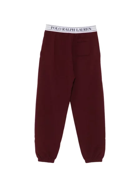 Joggery dziecięce Polo Ralph Lauren czerwone