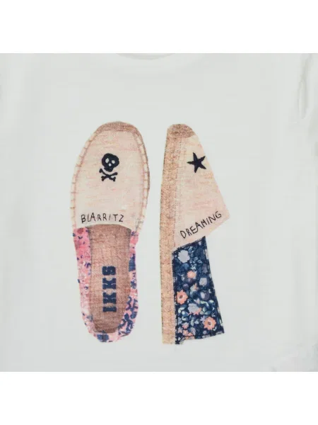 Tricou copii Ikks alb