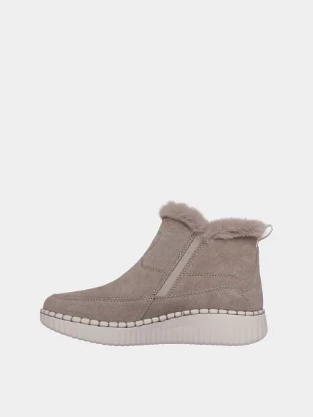 Замшевые ботинки Skechers серые