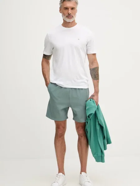 Calvin Klein Jeans trenirka kratke hlače zelena