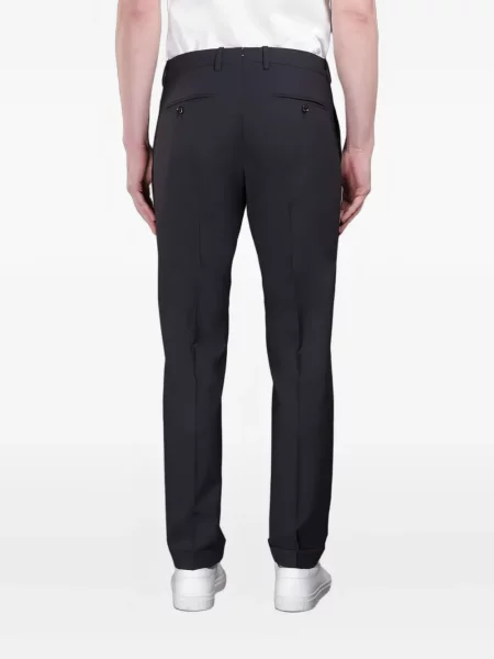 Pantaloni Moorer plisate albastru