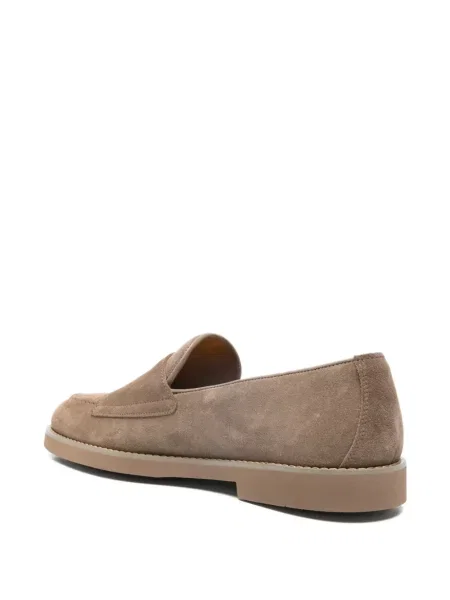 Pantofi loafer Doucal's din piele de căprioară