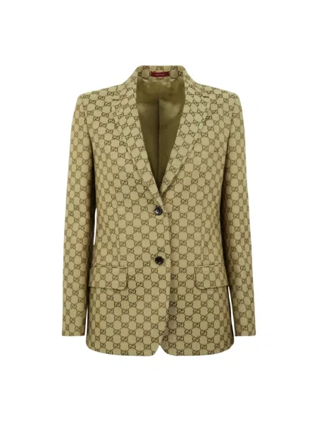 Marynarka Gucci płócienna beżowa