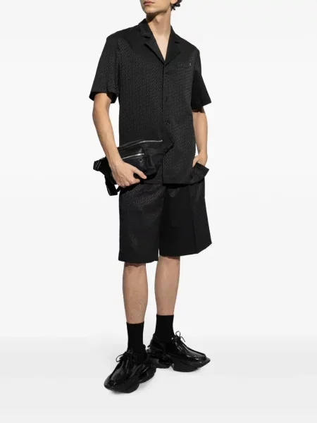 Cămașă Helmut Lang scurtă negru