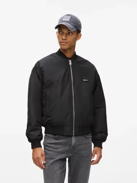 KARL LAGERFELD JEANS Geacă de primăvară-toamnă negru