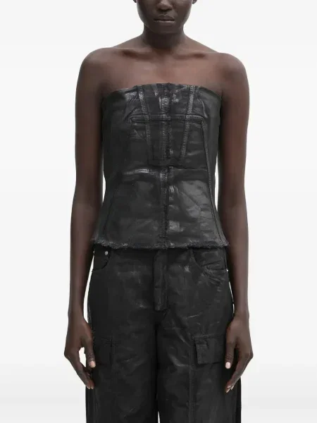 Kamizelka Rick Owens Drkshdw bez ramiączek czarna