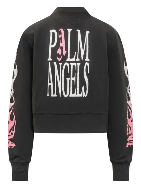 Hanorac Palm Angels cu imagine negru