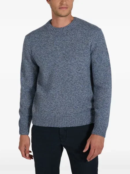 Pulover Slowear cu decolteu rotund albastru