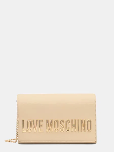 LOVE MOSCHINO Ročna torba bež
