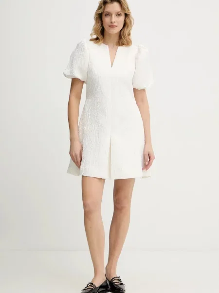 Сукня Stine Goya mini розкльошена бежевий