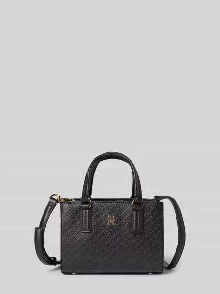 Tommy Hilfiger Torebka Th Daily Mini Tote Mono czarny