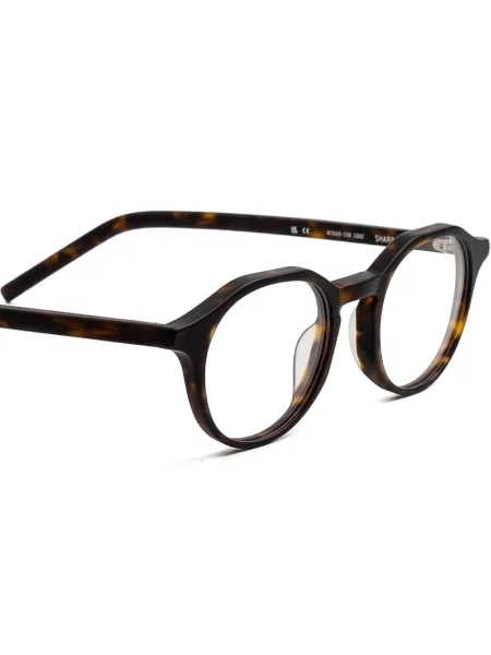 Ochelari de soare Kaleos cu imprimeu geometric maro