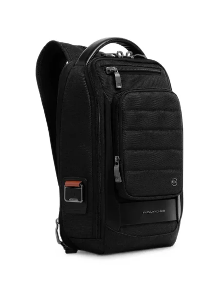 Matlasat rucsac Piquadro negru