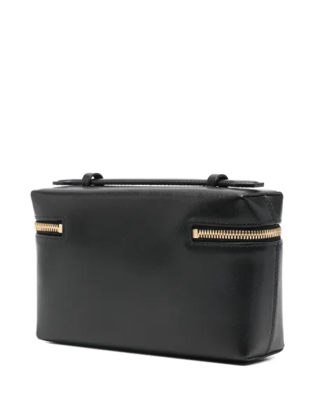 Body Victoria Beckham din piele negru