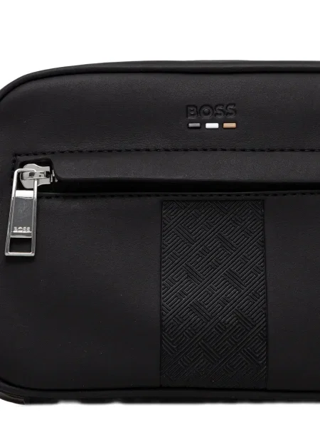 Geantă crossbody Boss cu autograf negru