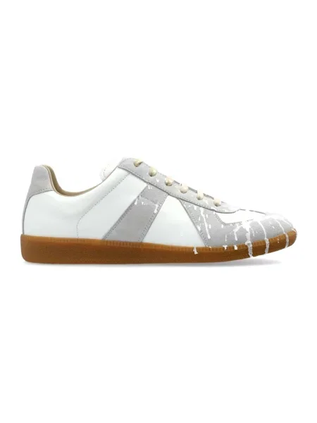Sneakersy Maison Margiela skórzane białe
