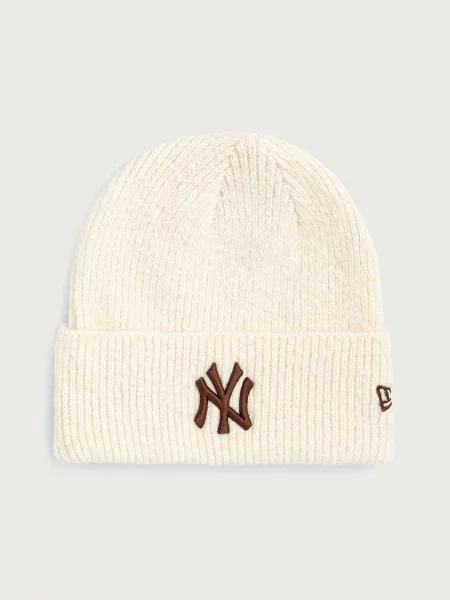 New Era kapa z dodatkom volne WIDE CUFF bež