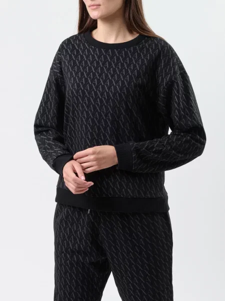Костюмный спортивный костюм Armani Exchange черный