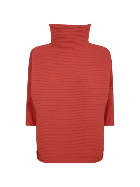 Top Pleats Please Issey Miyake roșu