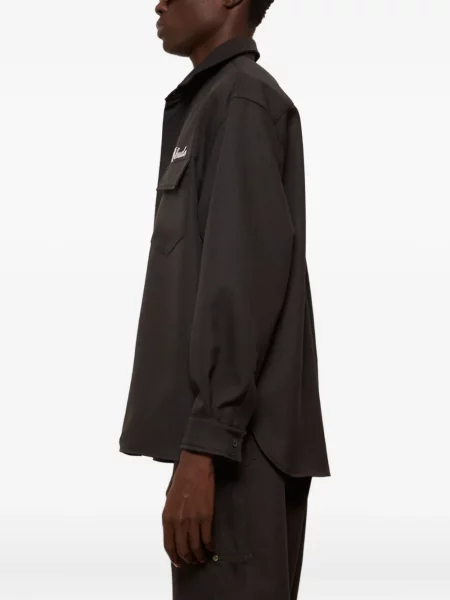 Cămașă Rhude cu broderie negru