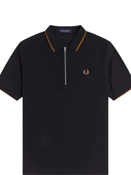 Tricou polo Fred Perry negru