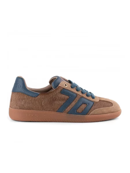 Sneakersy Back70 brązowe