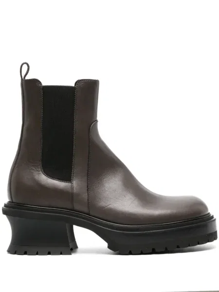 Botine Agl din piele maro