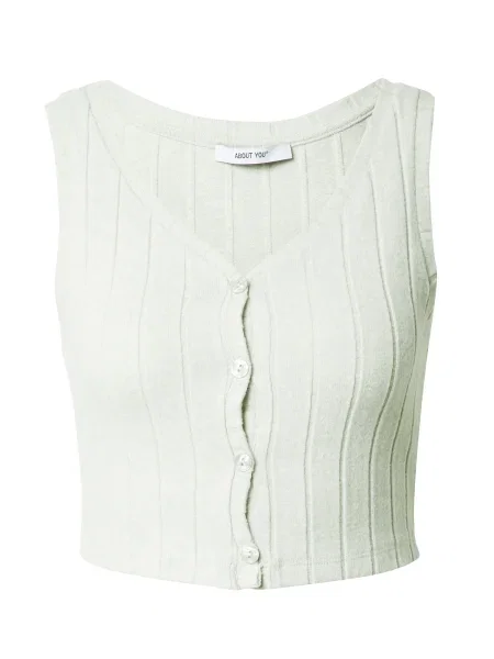 ABOUT YOU Top Dilane pastel verde