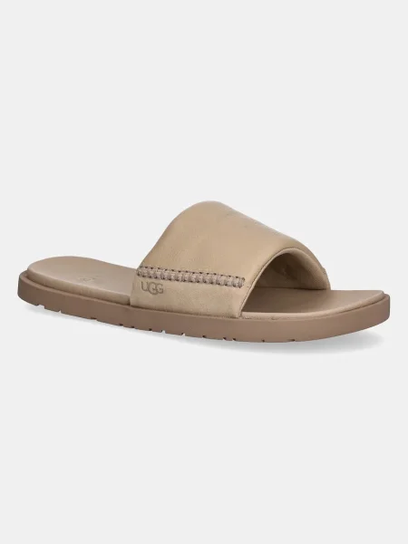 UGG De piele șlapi M Seaside II bej
