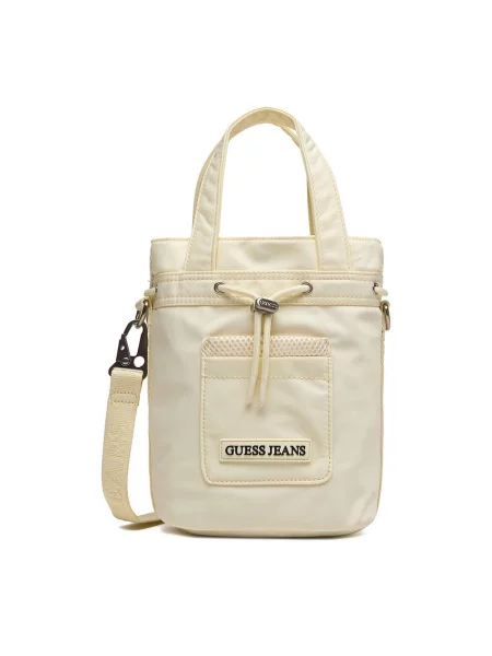 Torebka Guess Jeans beżowa