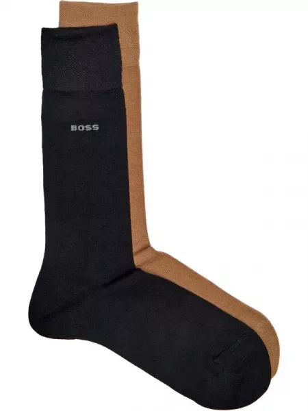 BOSS BLACK Șosete negru