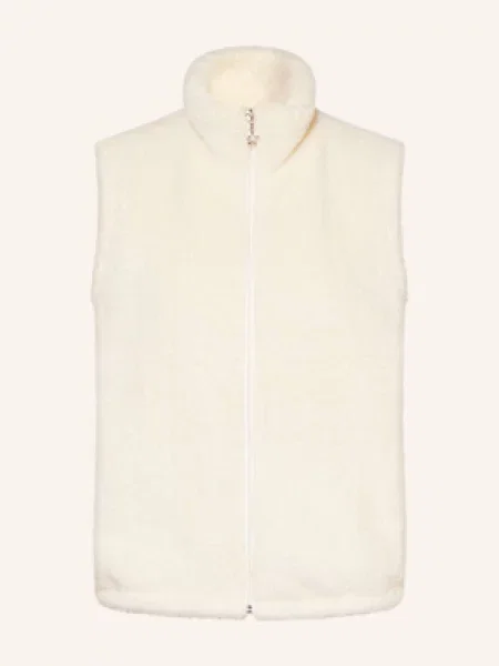 Grace Kamizelka Z Pluszowego Materiału Z Cekinami weiss