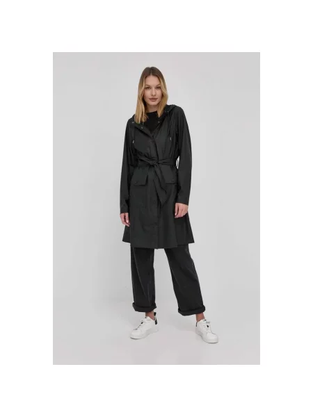 Rains Curve W Jacket Kobiety Kurtki Rains Czarny Size: M niebieska