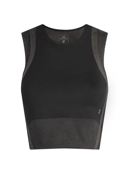 Dzianinowy top On czarny