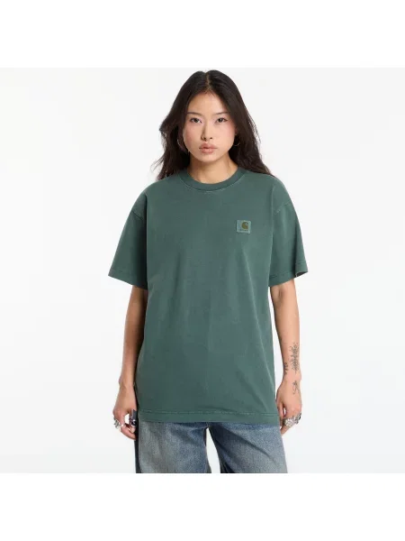 Тениска Carhartt WIP S/S Vista T-Shirt UNISEX Dark Scarab Garment Dyed L