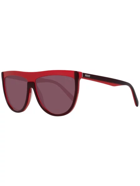 Okulary przeciwsłoneczne Emilio Pucci czerwone
