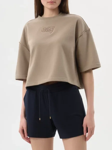 Футболка Ea7 Emporio Armani бежевая