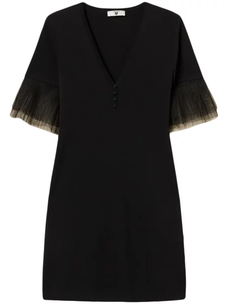 Rochie Twinset din tul de costum negru