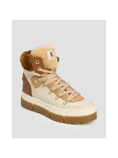Cizme de iarnă cu crampoane pentru femei BOGNER Vaduz S 4 A bej